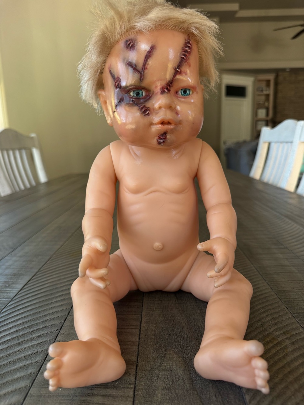 DIY "Chucky" Inspired Horror - Halloween Scary Baby Doll